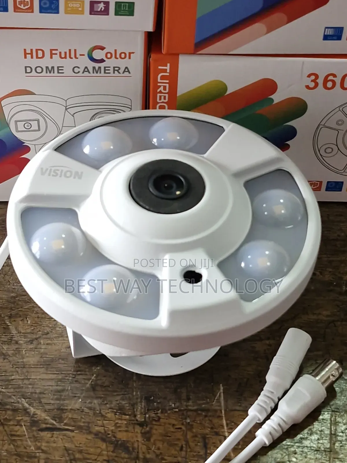 Fish Eye 360° Analog Camera 2mp