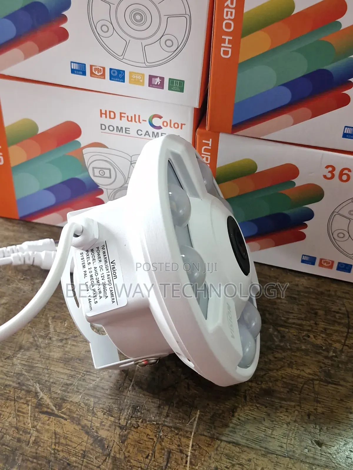 Fish Eye 360° Analog Camera 2mp