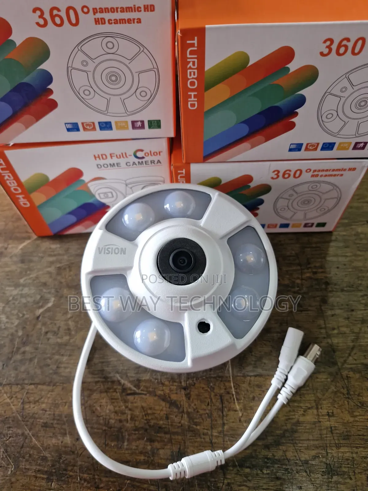 Fish Eye 360° Analog Camera 2mp