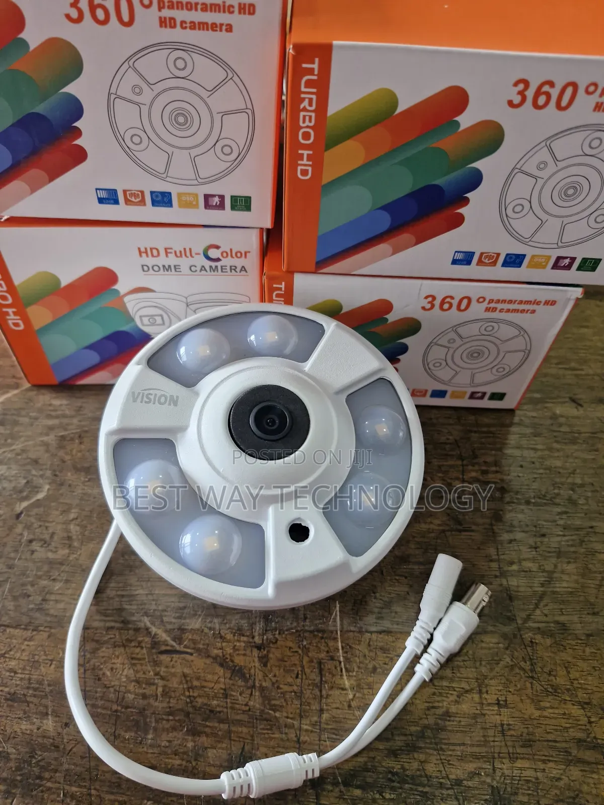 Fish Eye 360° Analog Camera 2mp
