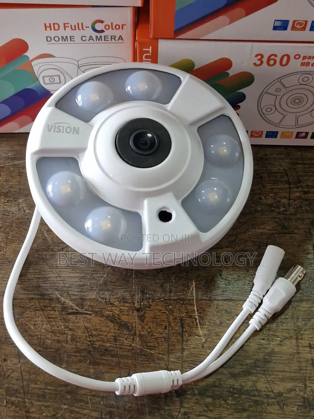 Fish Eye 360° Analog Camera 2mp