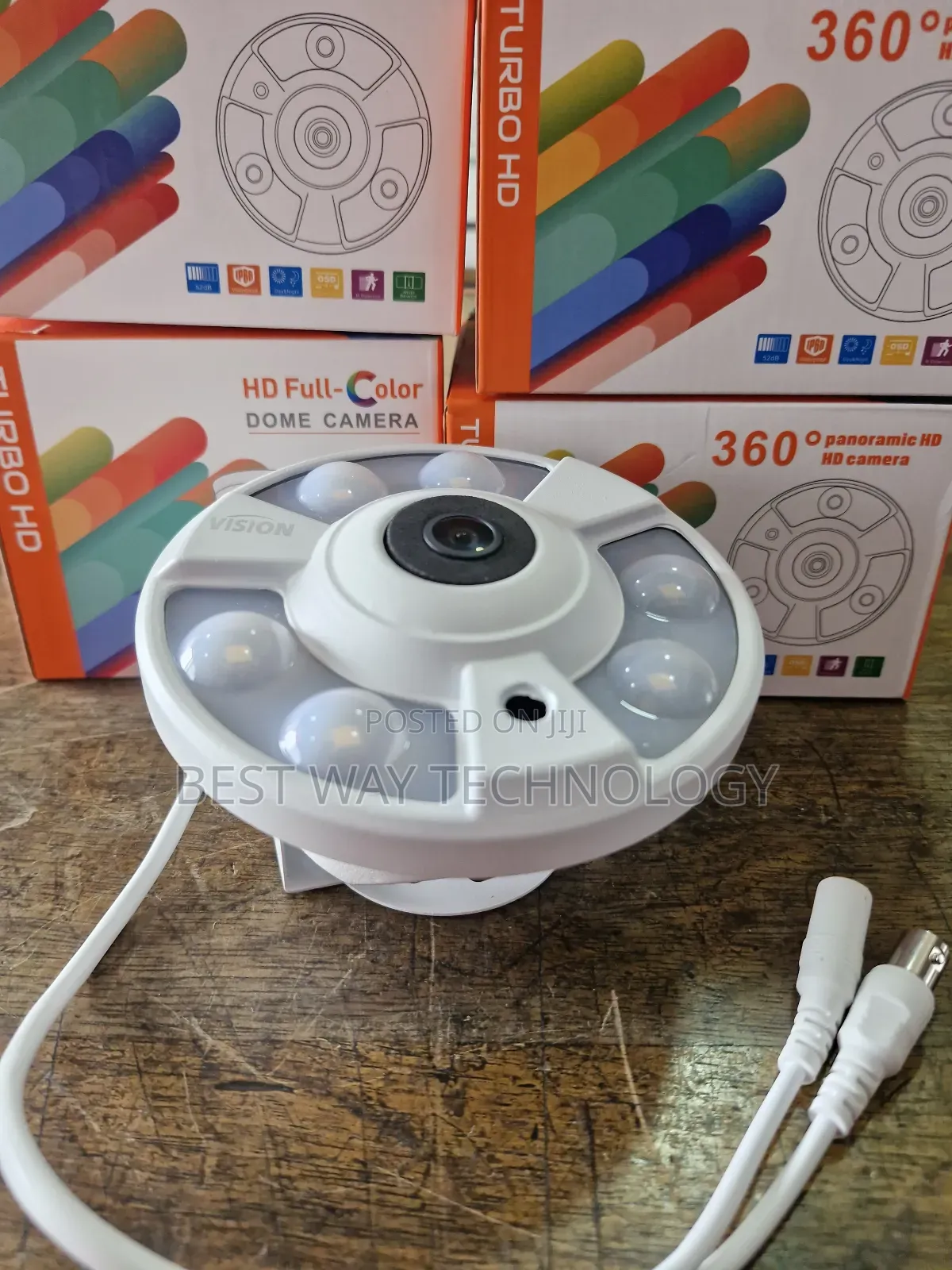 Fish Eye 360° Analog Camera 2mp