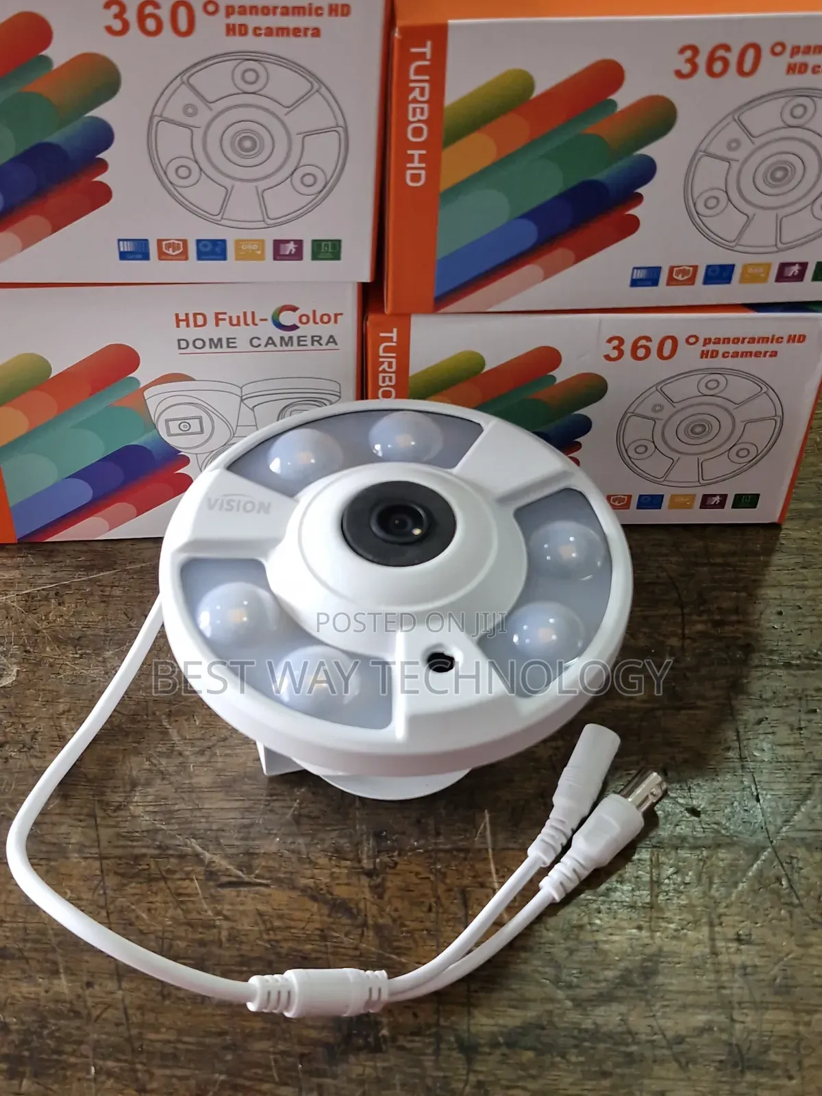 Fish Eye 360° Analog Camera 2mp