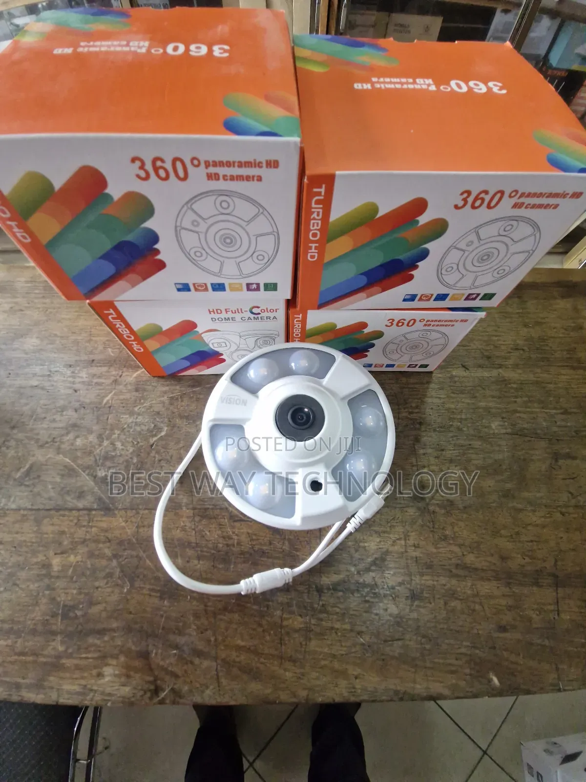 Fish Eye 360° Analog Camera 2mp