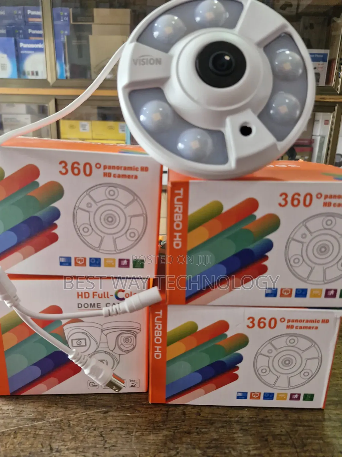 Fish Eye 360° Analog Camera 2mp