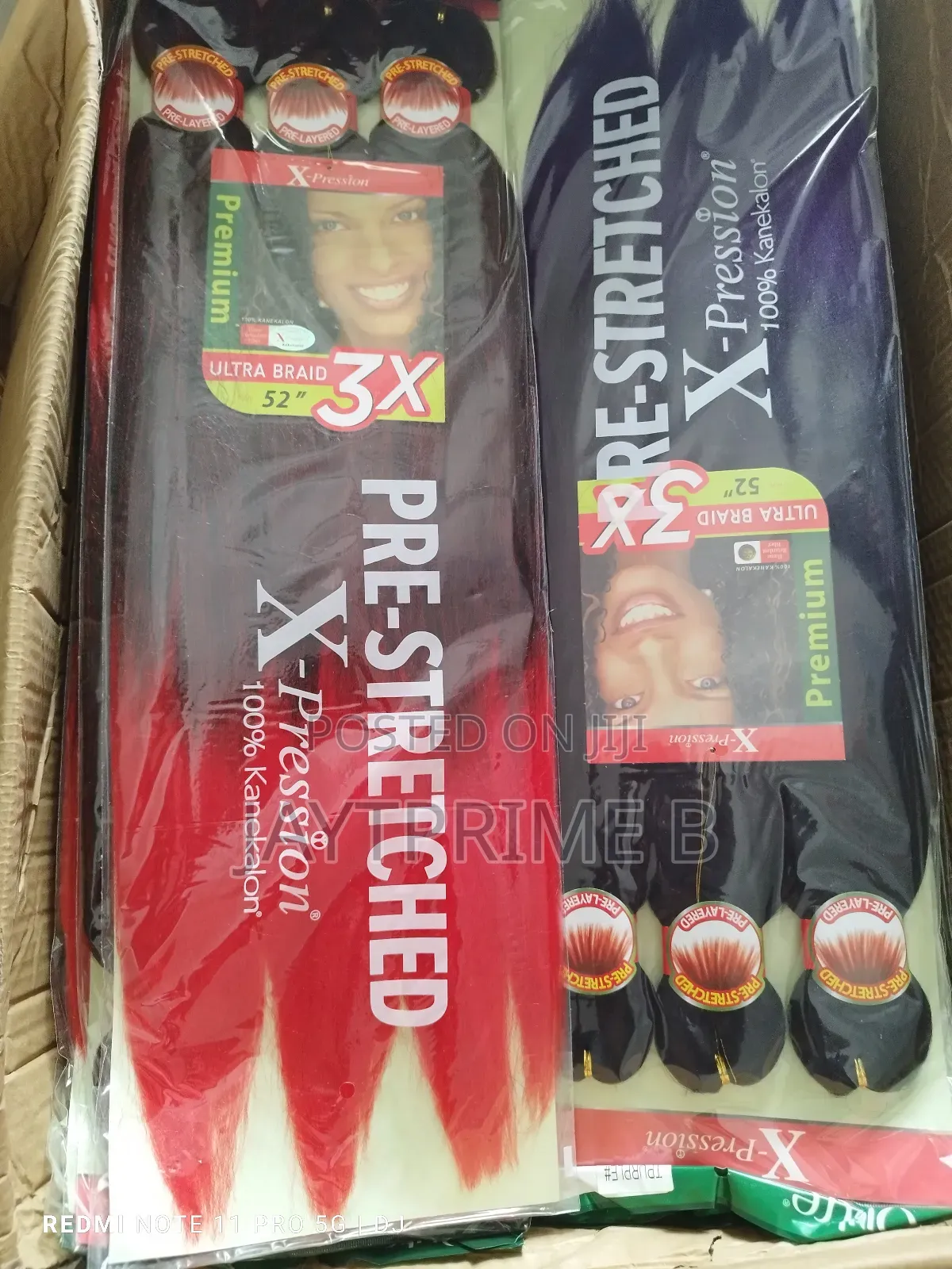 Outre X-Pression Pre-Stretched Braid 3x, 52"