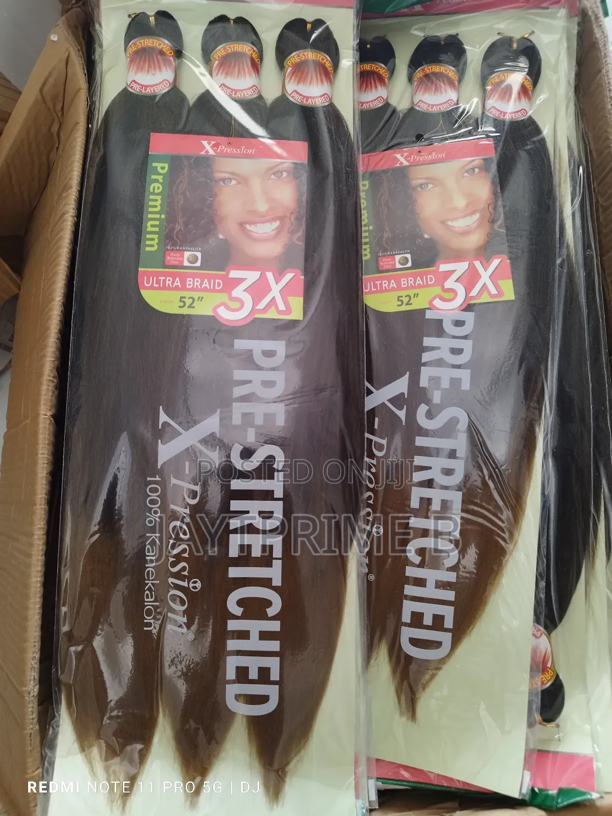 Outre X-Pression Pre-Stretched Braid 3x, 52"