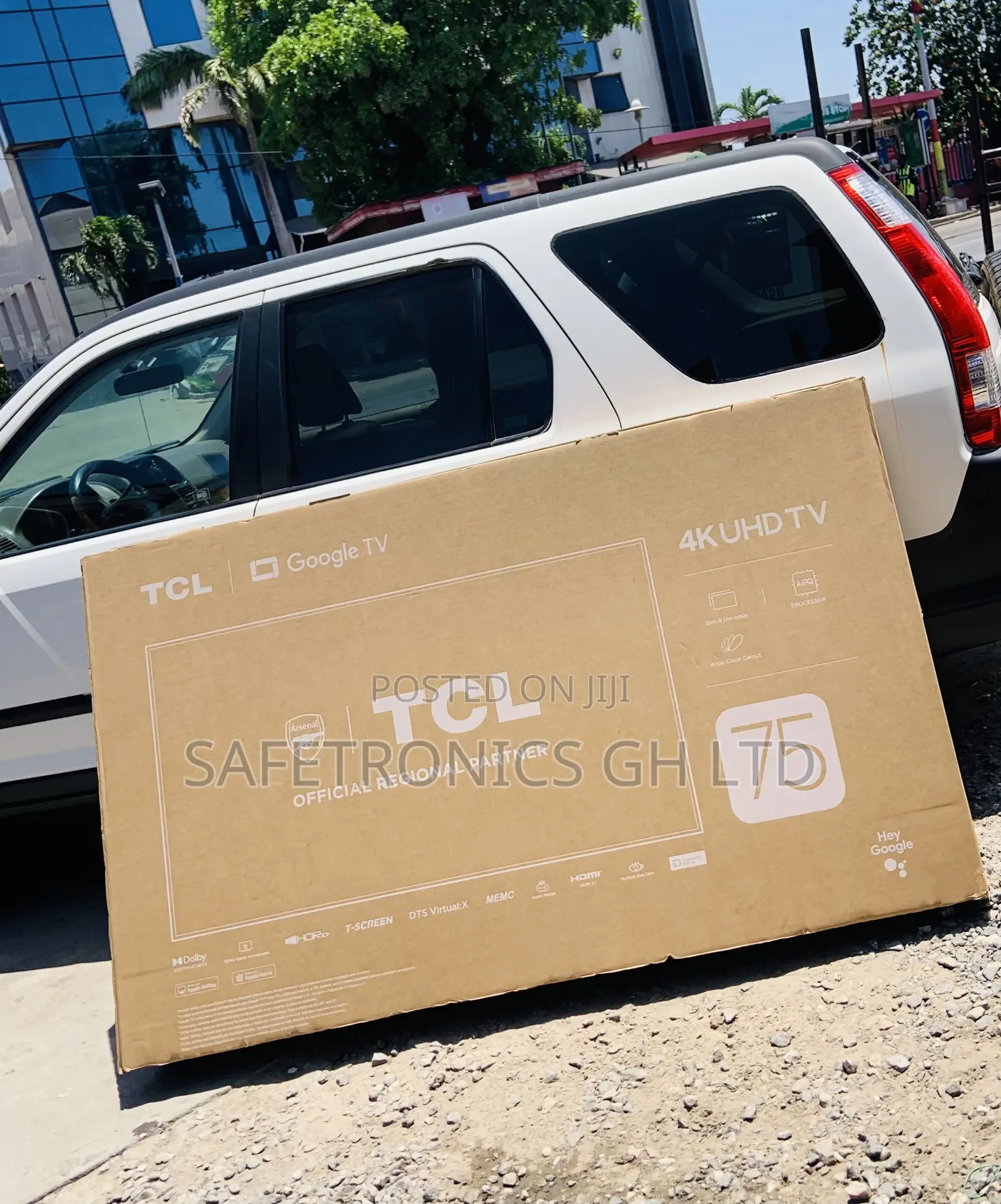 Secure Android Led Smart Uhd TCL 75 Inch P755 Tv