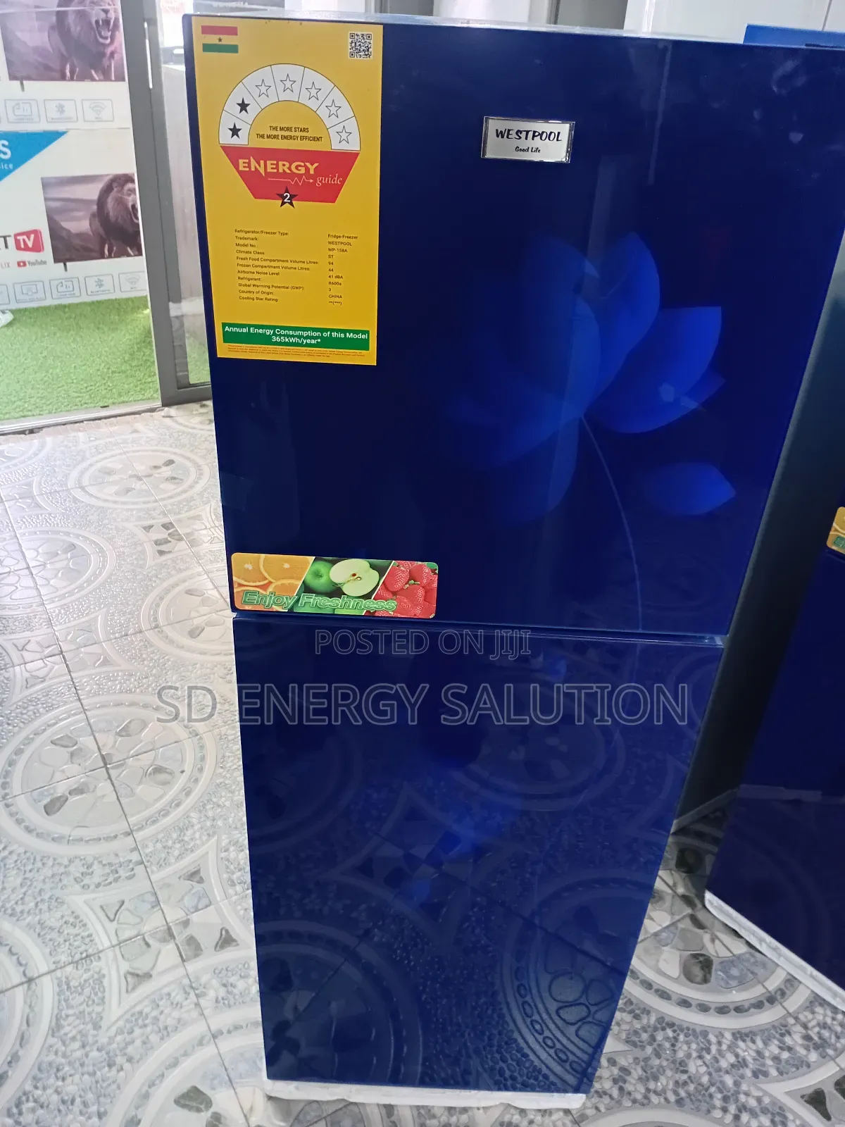 Astonishing 158 Liters Westpool Fridge Freezer Westpool