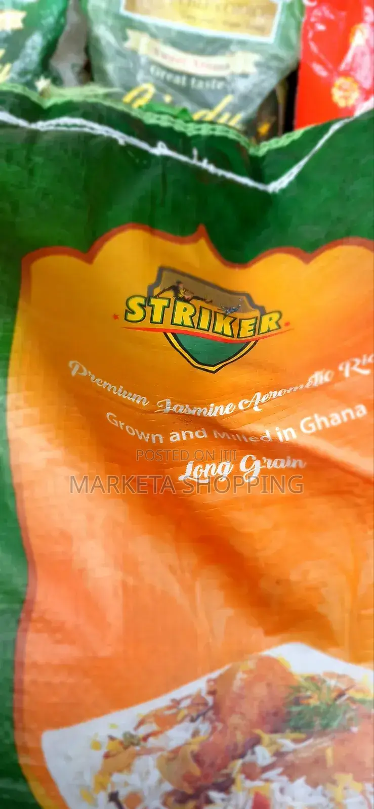 Striker Jasmine Rice 5kg