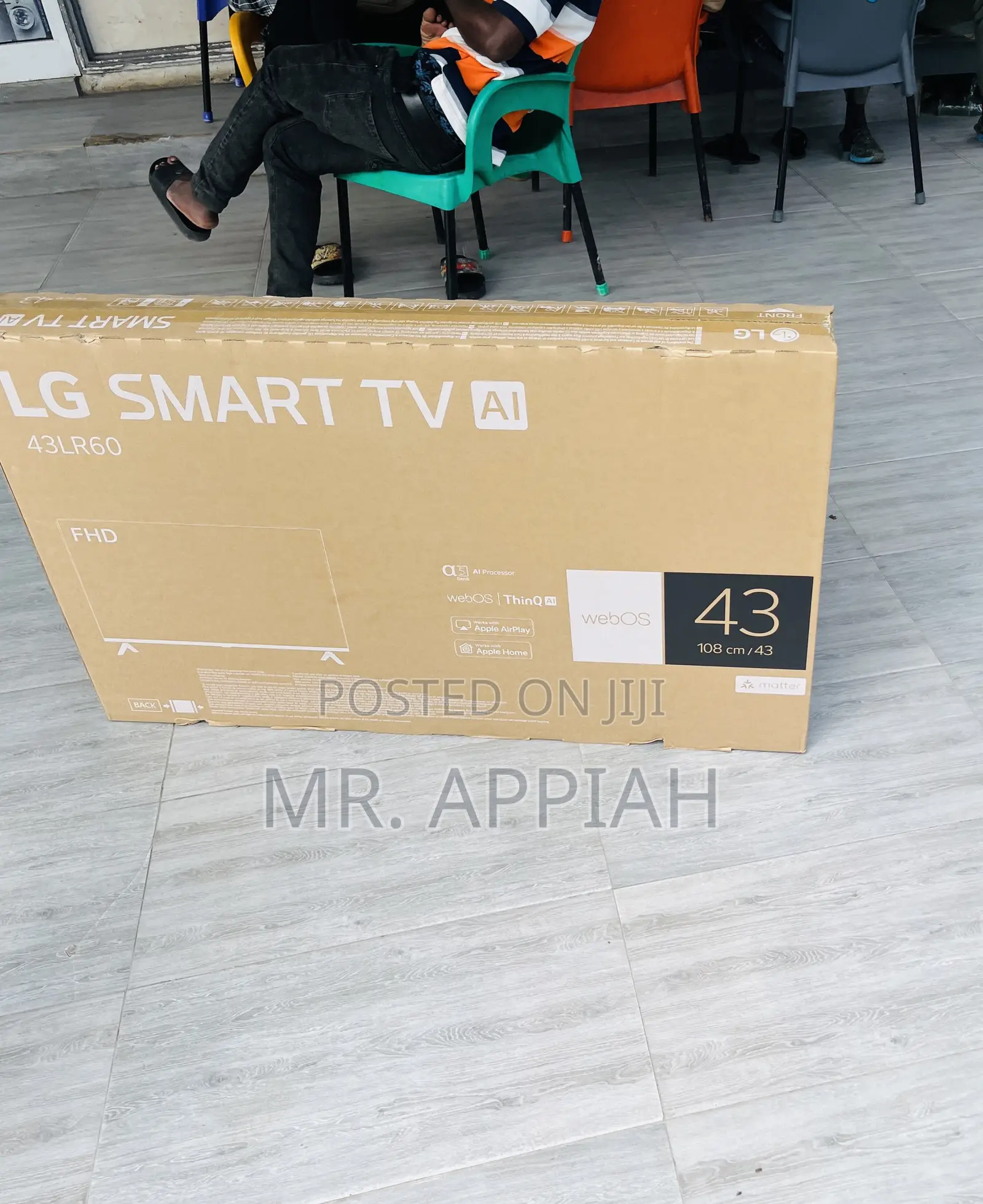 Sealed in Box Lg43lr60006 43” FHD Smart Screen Tv 