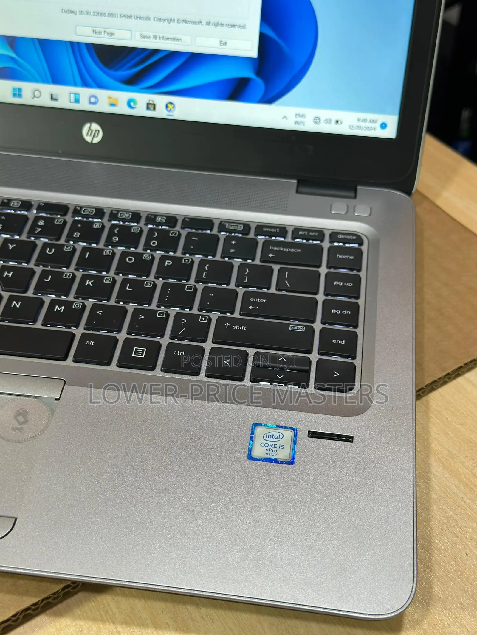 New Laptop HP EliteBook 840 G3 8GB Intel Core I5 SSD 256GB