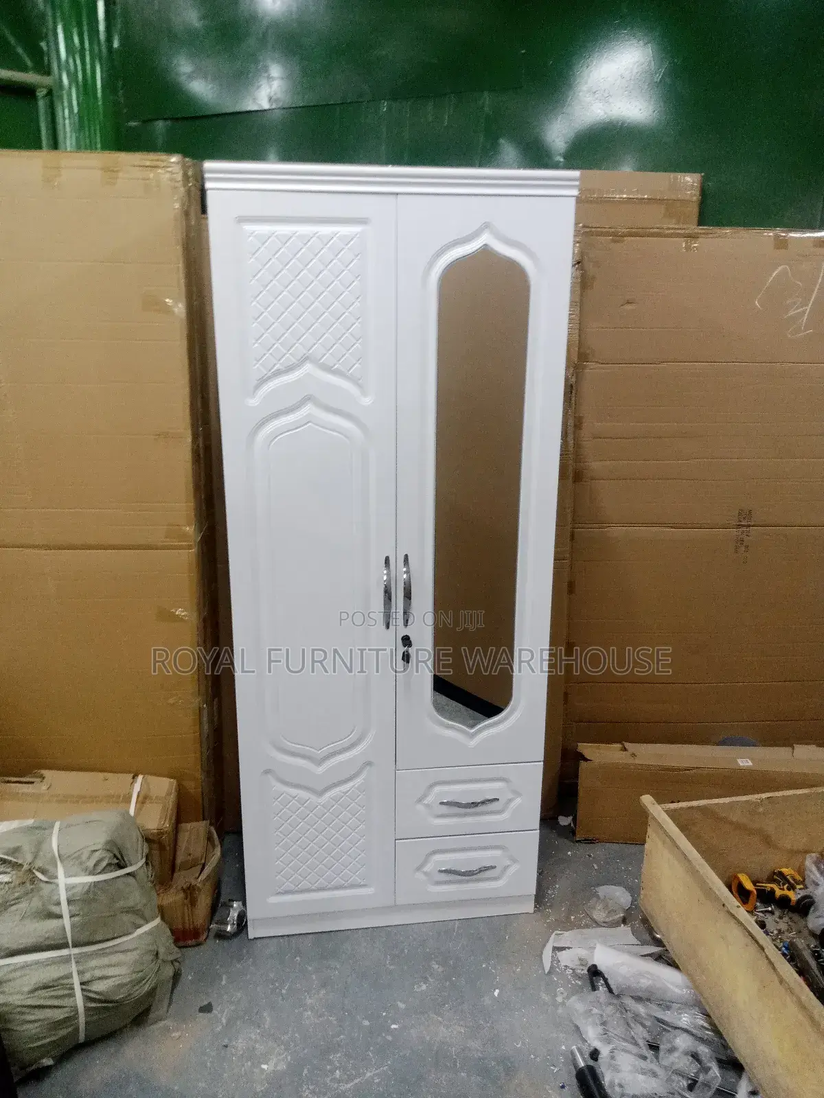 2 Doors Wardrobe