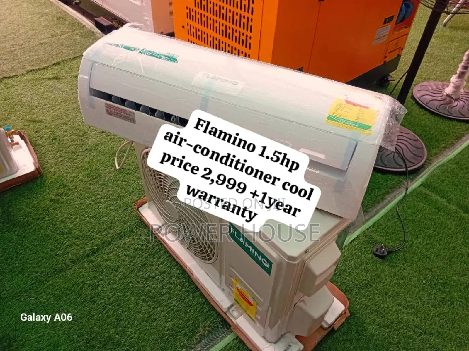 Cool Breeze Ninja Flamino 1.5hp Air-Conditioner Cool