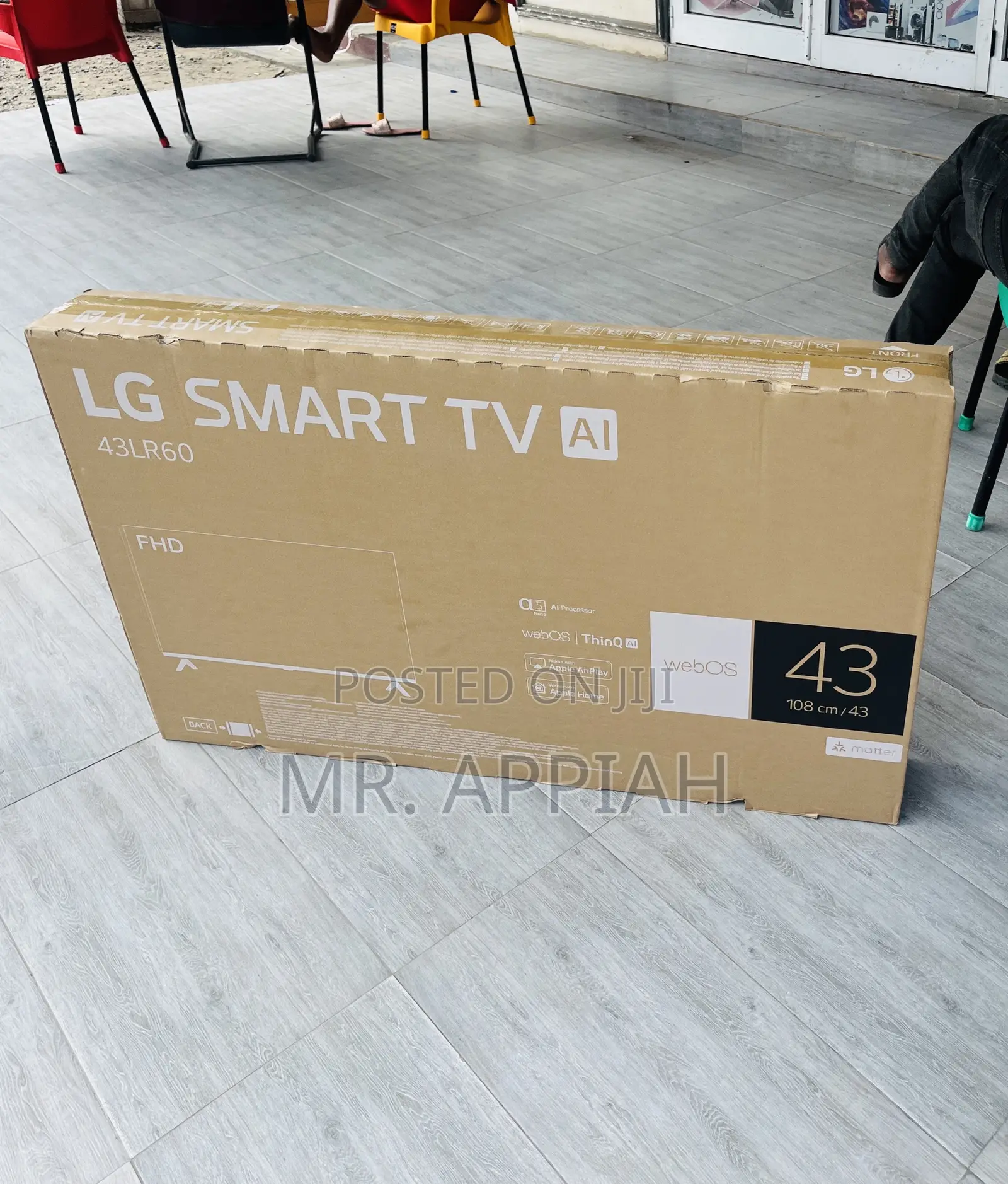 Buy Finest Lg43lr60006 43” FHD Smart Tv(Black) 