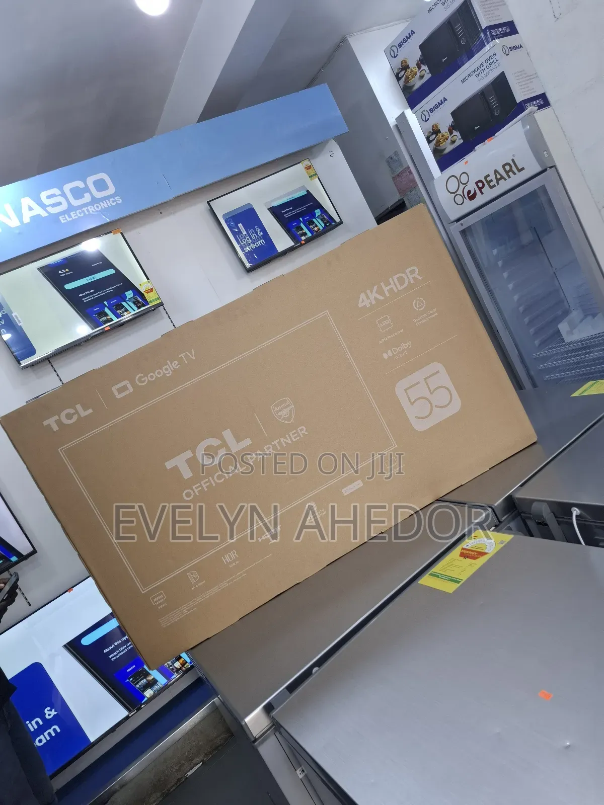 Baby Cute TCL 55 Inches Smart Tv Uhd Brand New for Sale