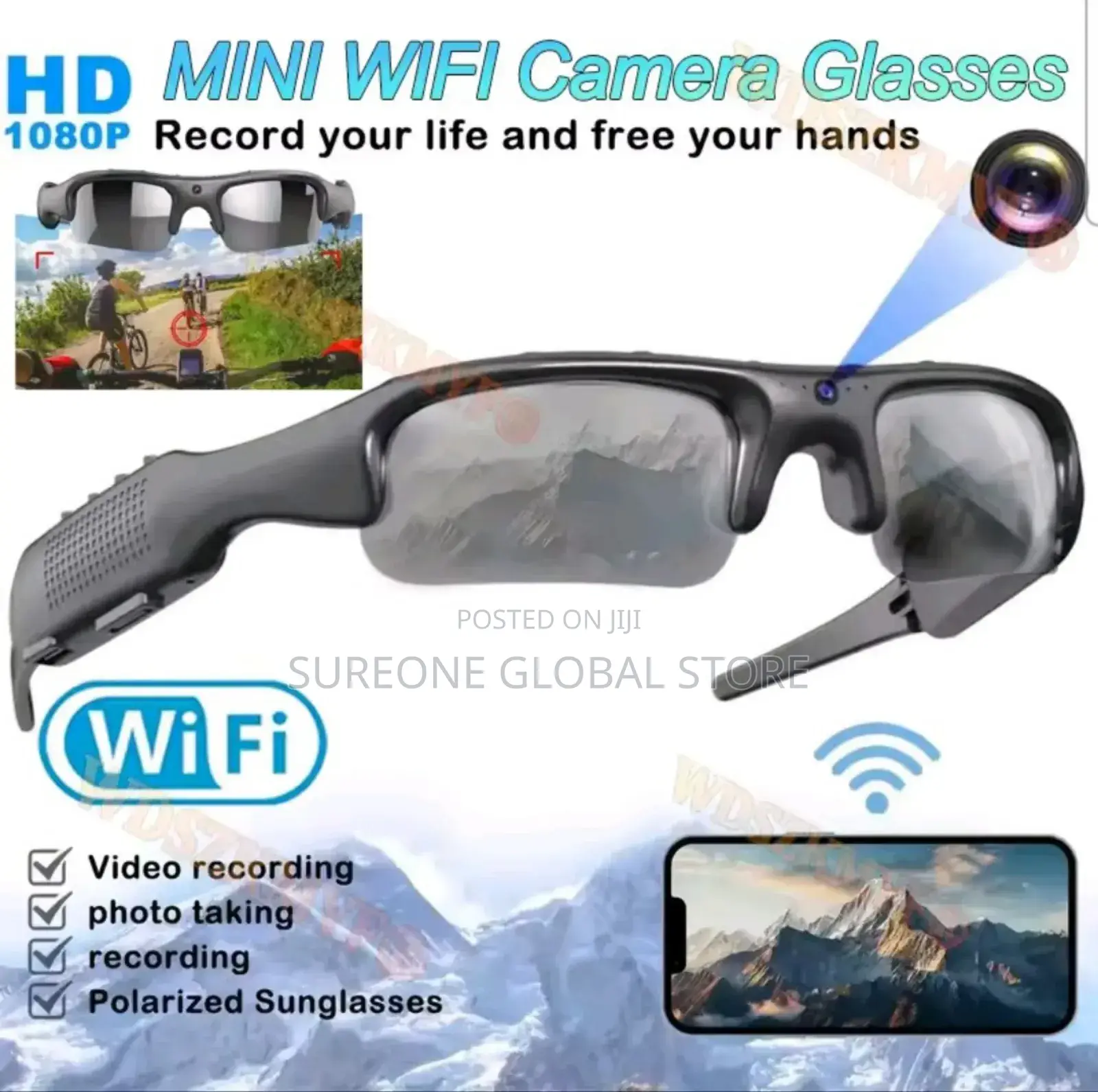Spy Camera Glass With Wifi