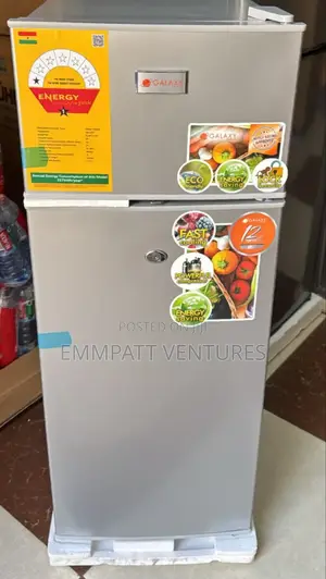 140l Galaxy Double Door Refrigerator