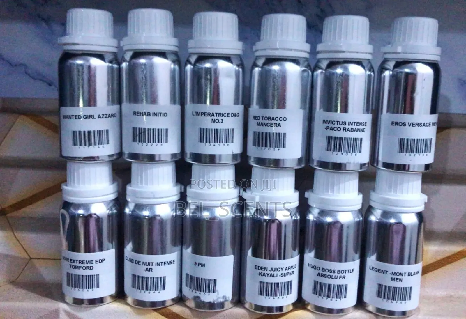 100ml Canister Perfume Oils