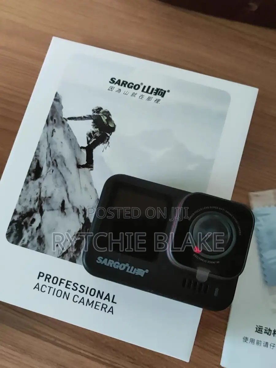 Action Camera for Vlogs With Accesories