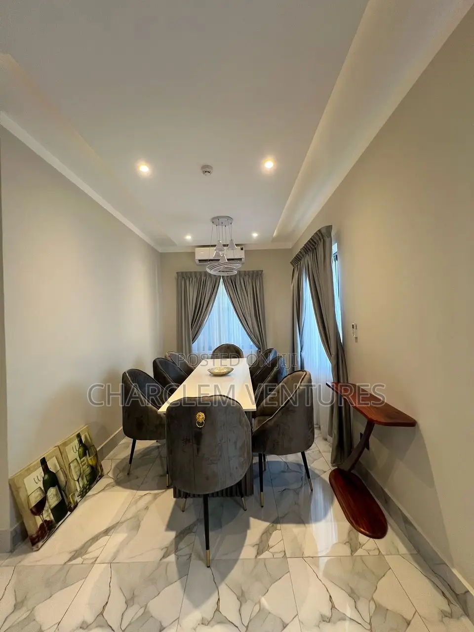 Furnished 4bdrm Townhouse / Terrace in Charclem Ventures, Dzorwulu