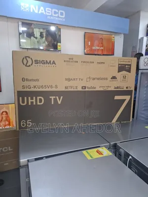Quality Sigma 65 Inches Smart Tv Uhd Android Available