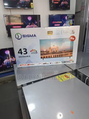 Ssigma Android 43 Inches Smart Tv Available