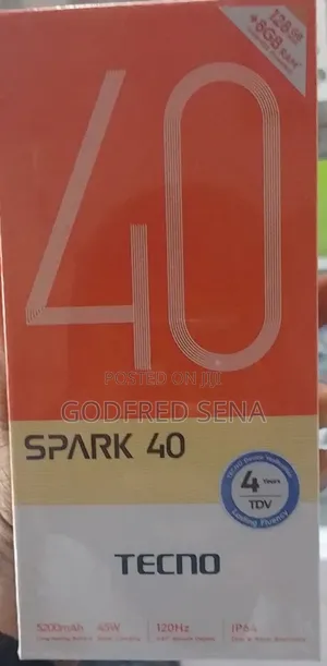 New Tecno Spark 40 128 GB