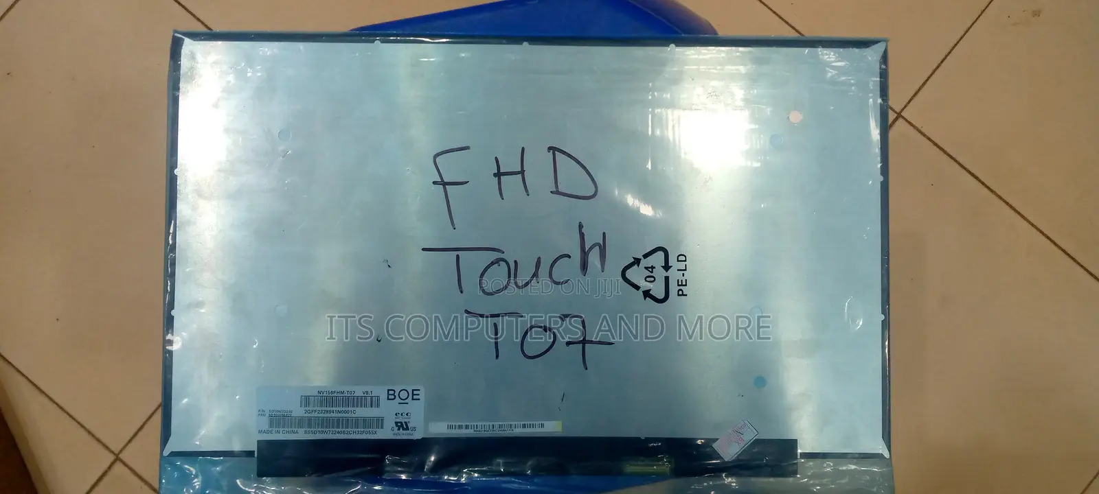 Fhd 15.6 Big Connecter Edgeless T07 Touchscreen(40pins)