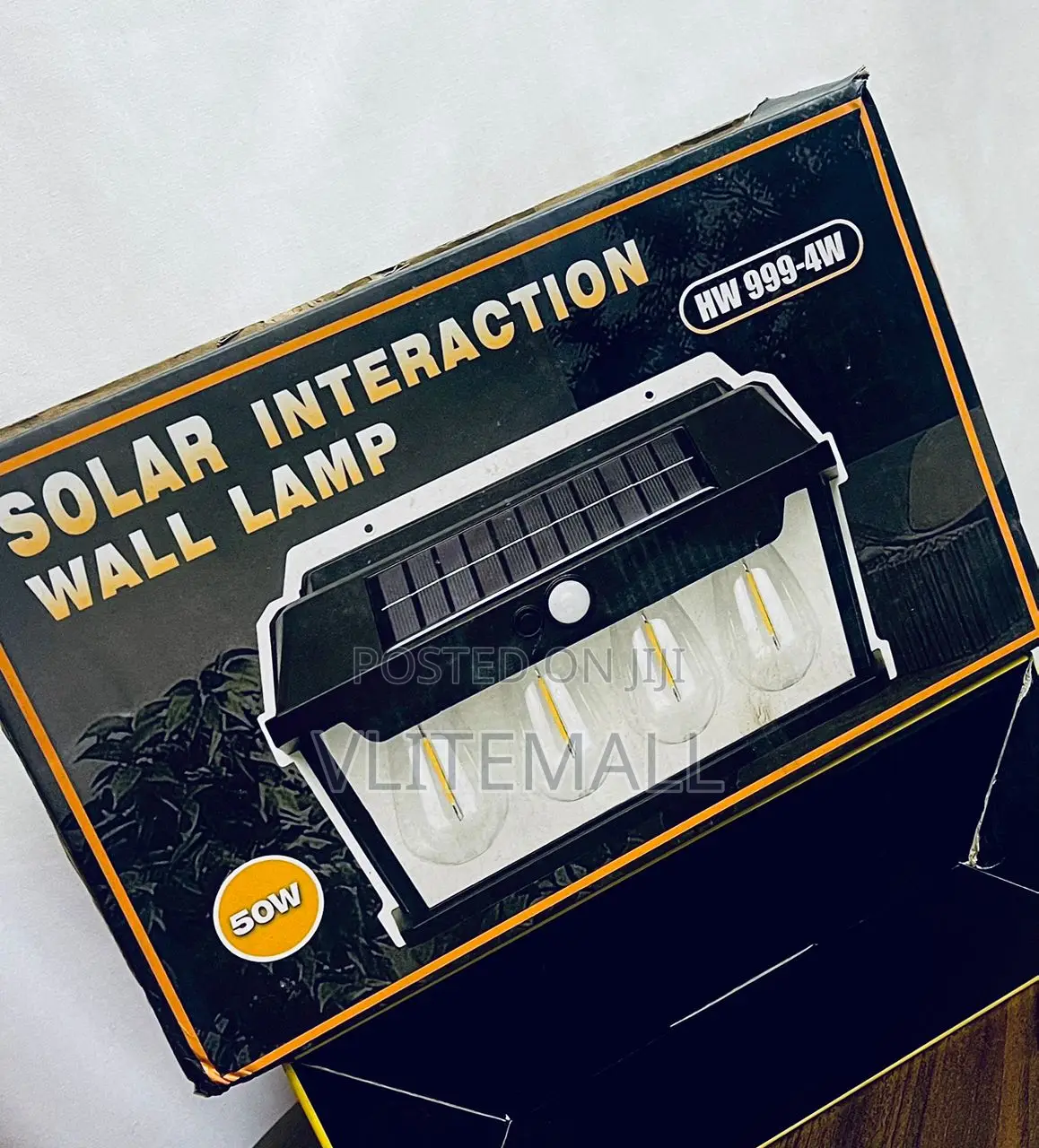 Solar Interaction 4 Bulb Wall Lamp Hw999-4w