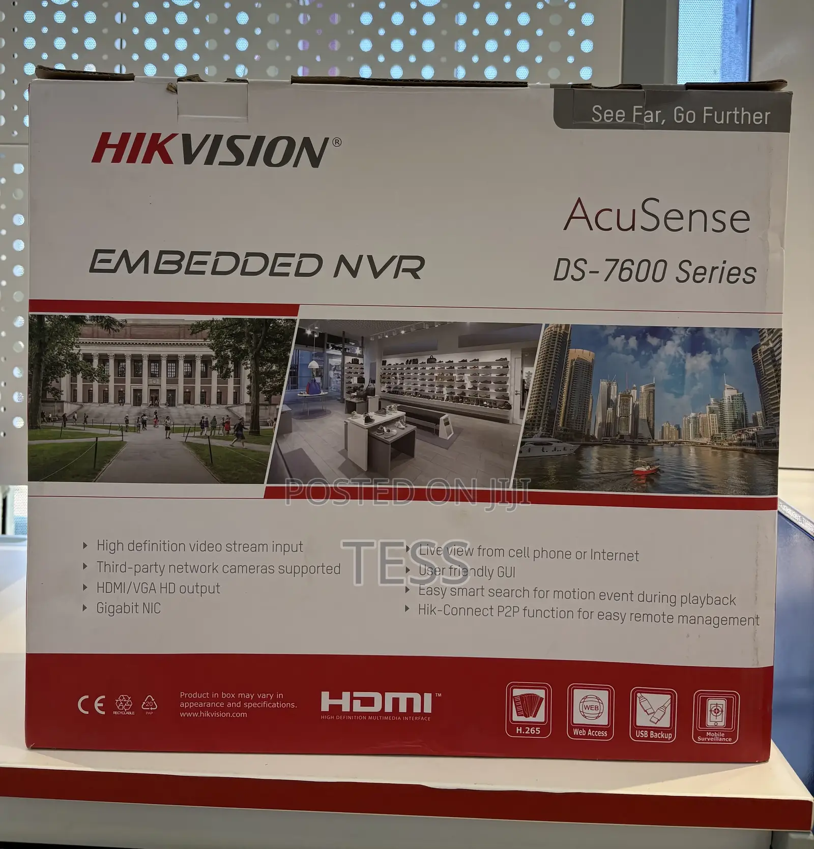 Hikvision 32ch 16 Poe /8mp Acusense NVR 7632nxi-/16p(D)