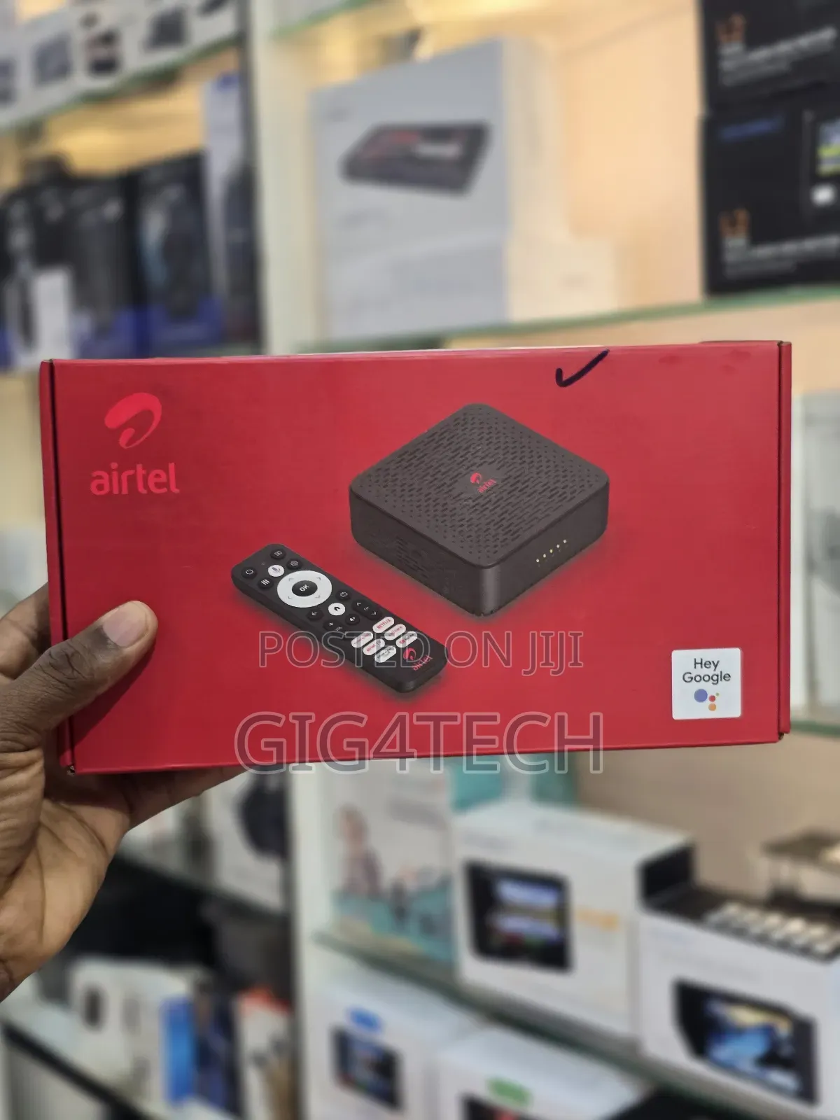 Airtel Android Tv Smartbox And Wifi Router