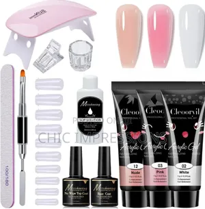 12pcs Polygel Nail Extension Kit 15ml