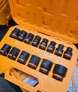 14 Pcs 10mm-27mm 1/2"Dr. Impact Socket Set Hkissd12141