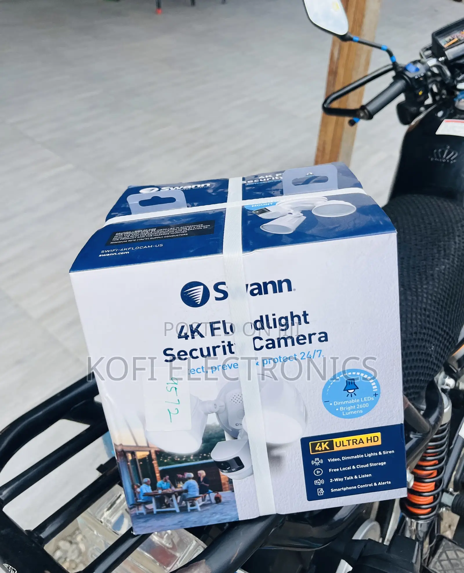 Newly in Stock Swann Floodlight Security Camera 