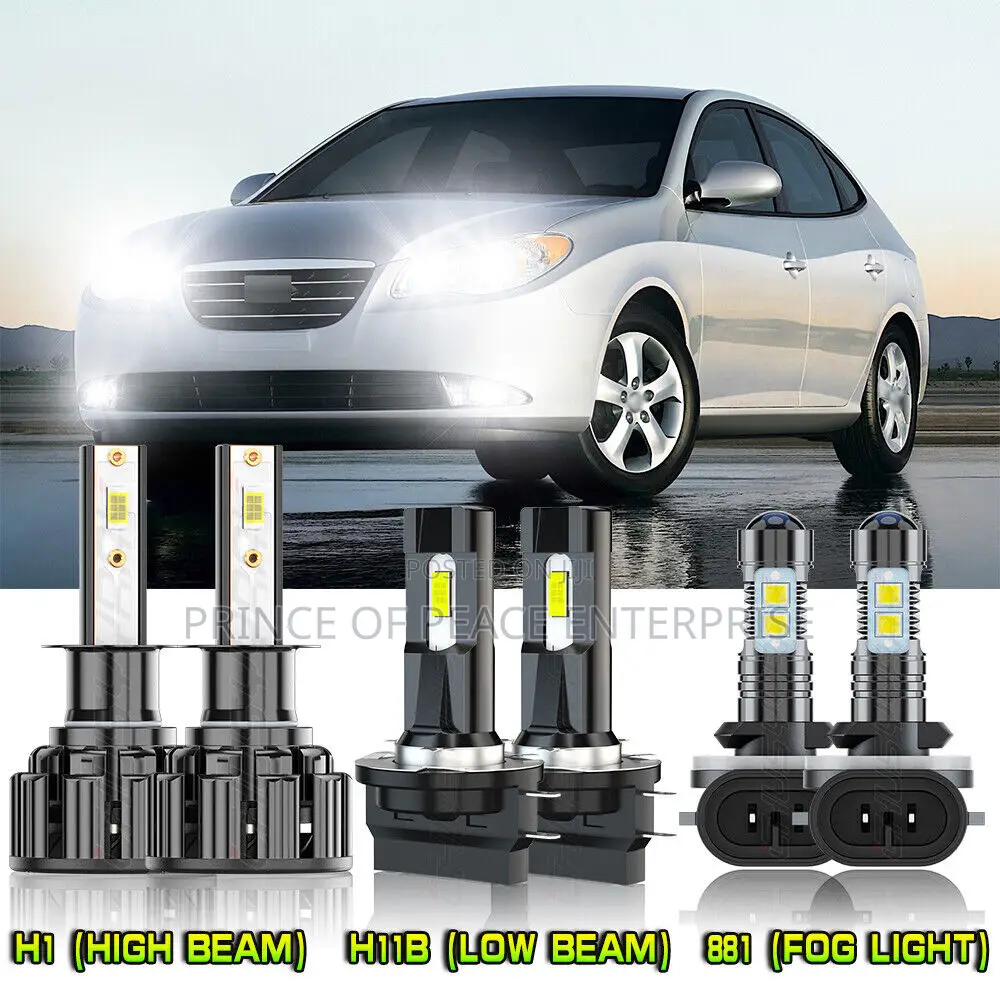 Hyundai Elantra 2008 2009 2010 Head Light Bulb High and Low