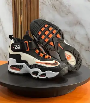 Nike Air Griffey Max 24 Black Orange and White