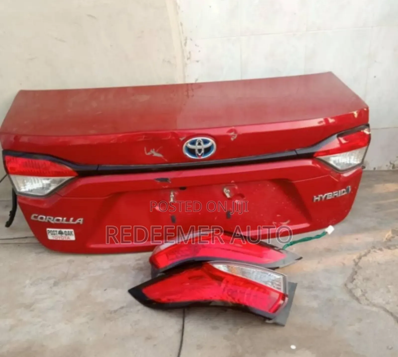Corolla Boot/Tailgate/Trunk 2019,2020,2021,2022,2023