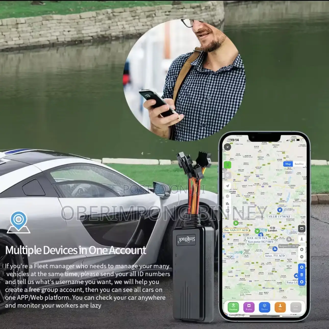 GPS Tracker Sinotrack Powerful Tracker