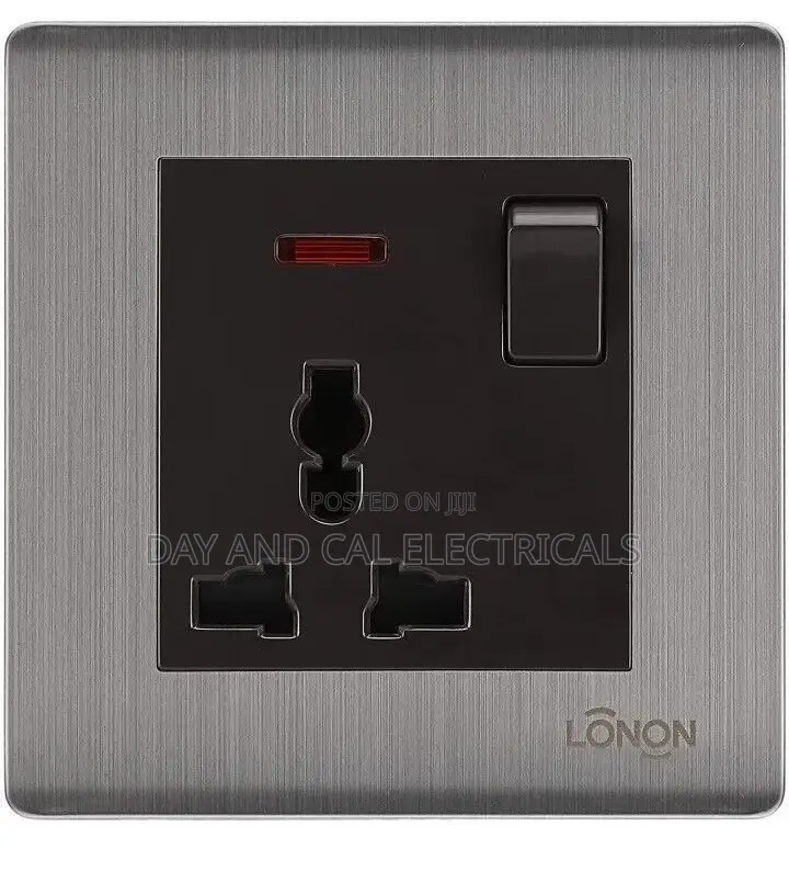 Sockets Switches(Ash Black)