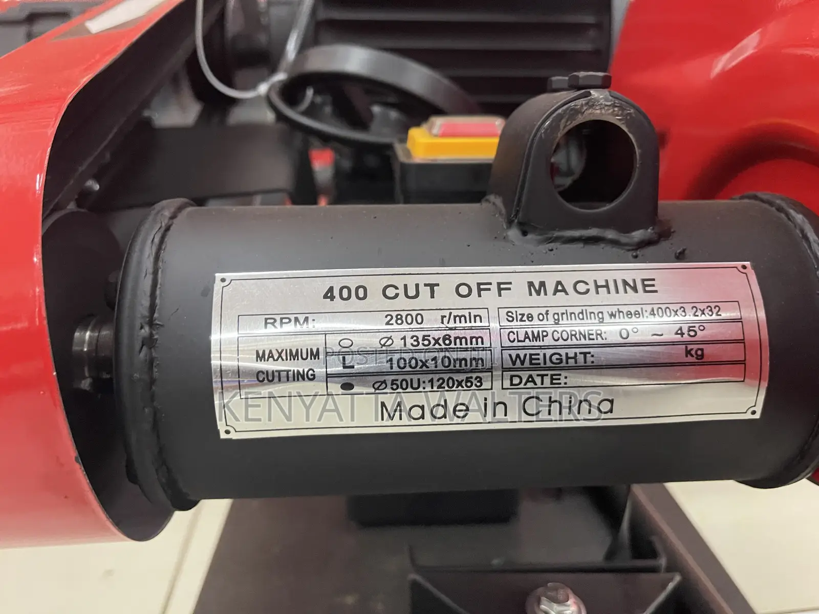 J3gb-400 3hp 380v Cut Off Saw Machine