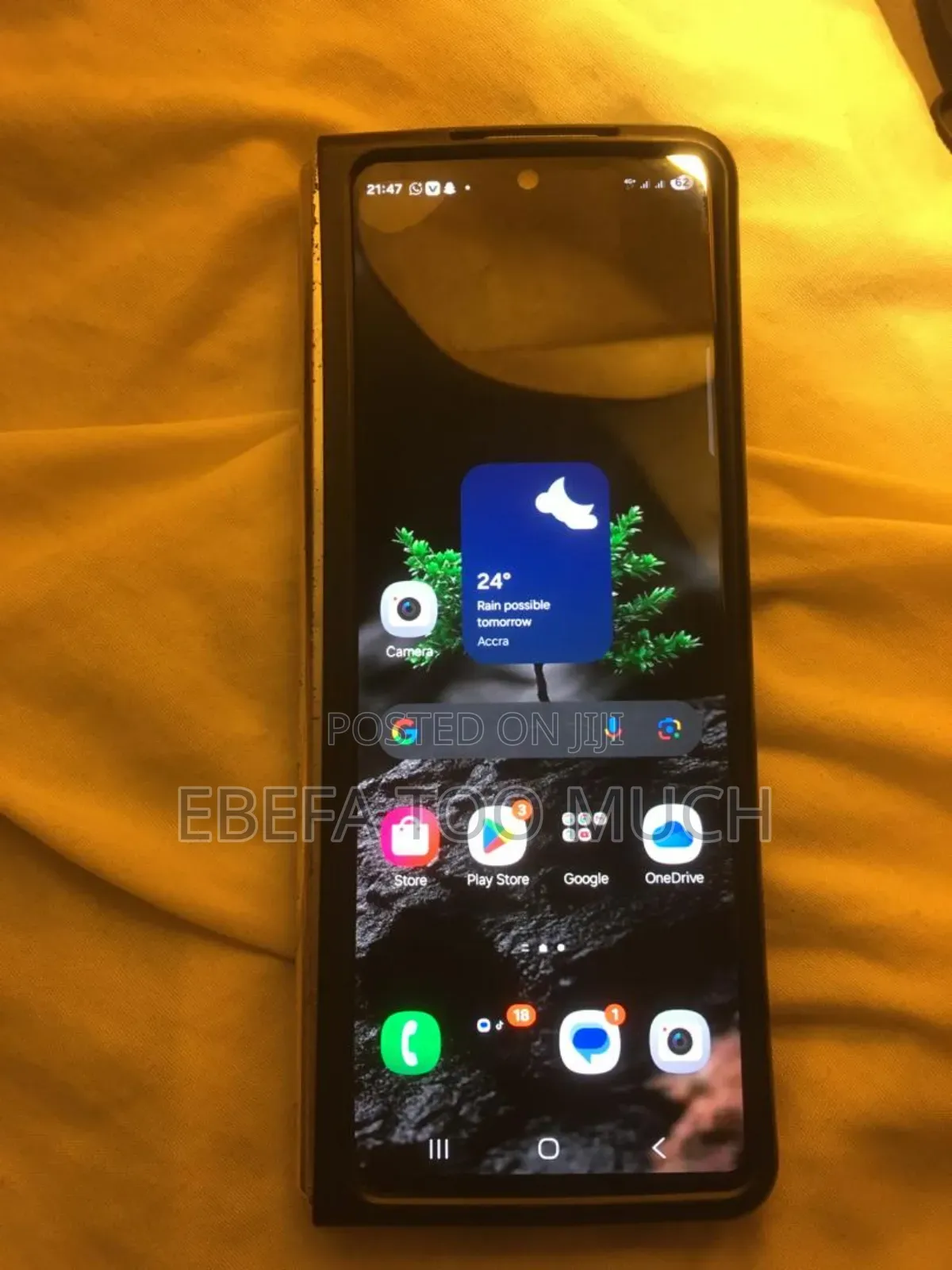 Samsung Galaxy Z Fold 3 256 GB Silver