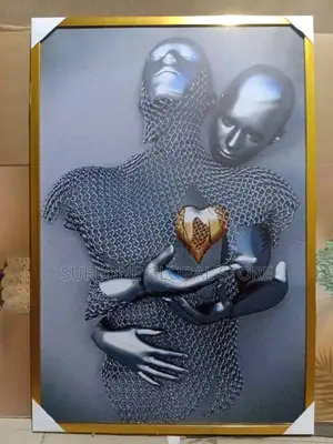Artwork With Quality Gold Frame
