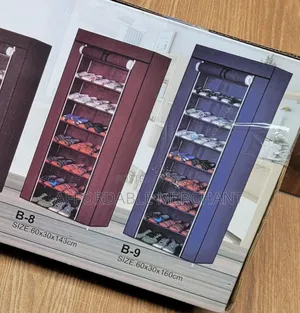 Shoe Rack and Wardrobe (6 Step)