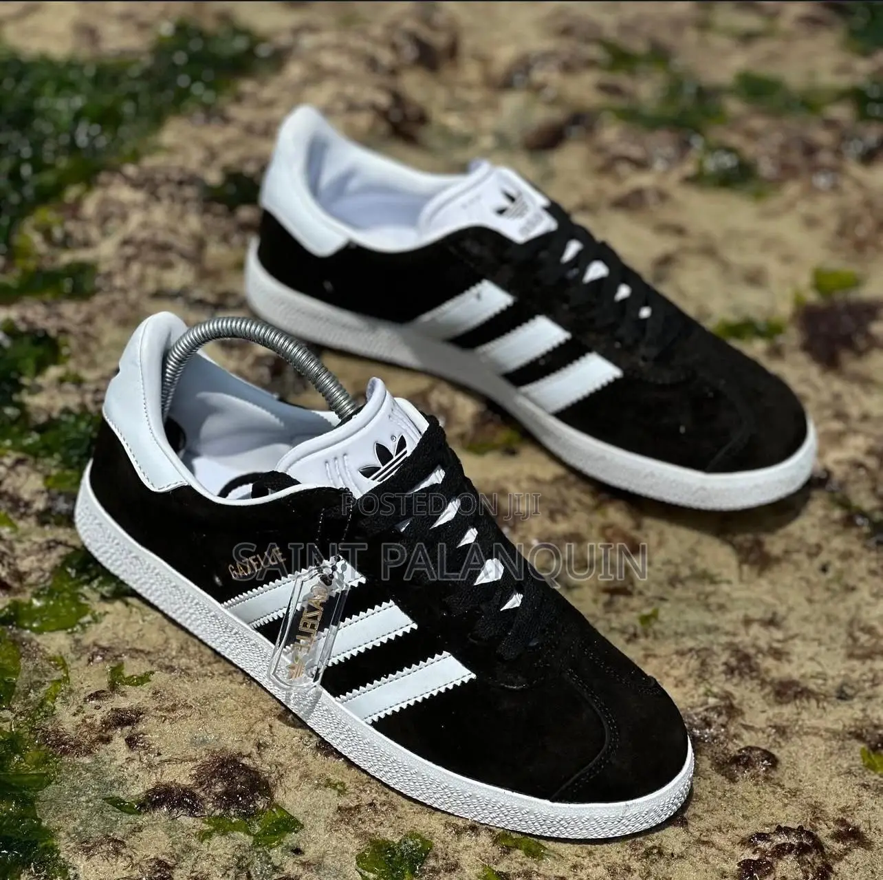 Black&White Adidas Gazelle