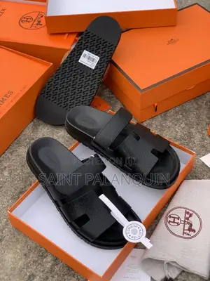 Black Chypre Hermes Sandal