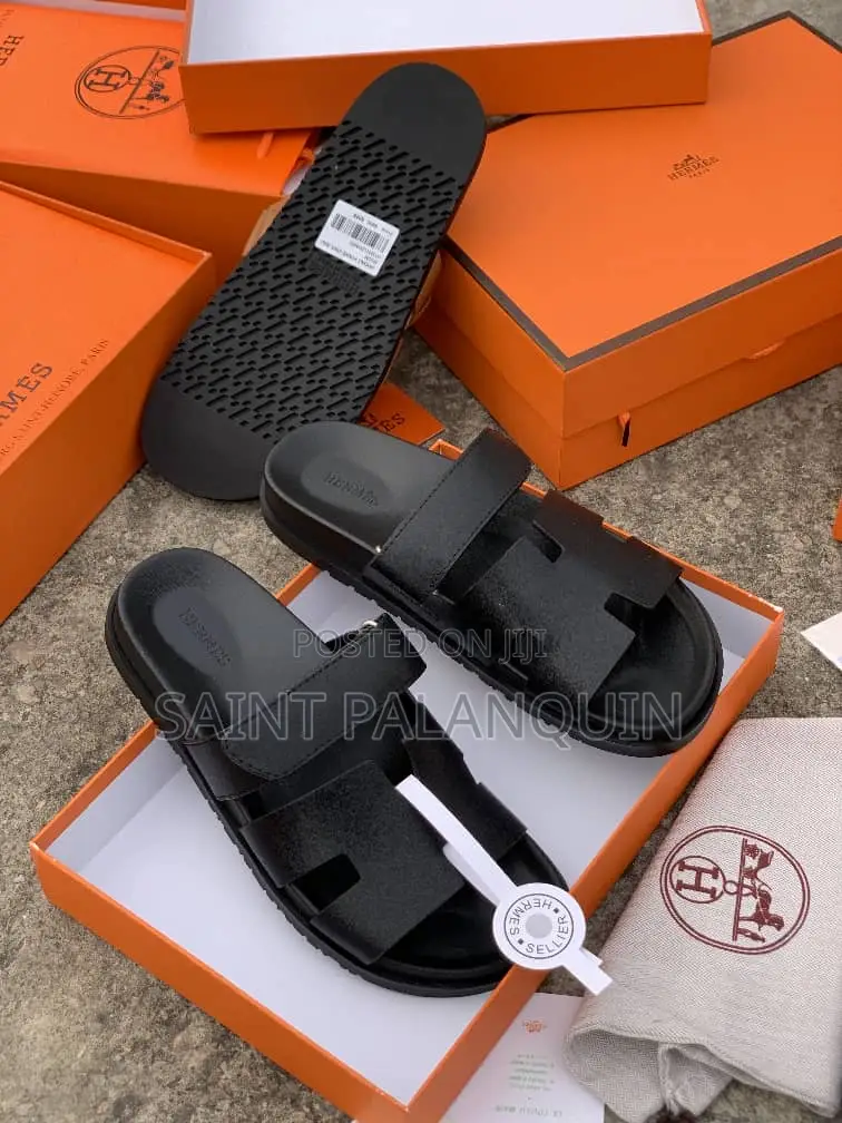 Black Chypre Hermes Sandal