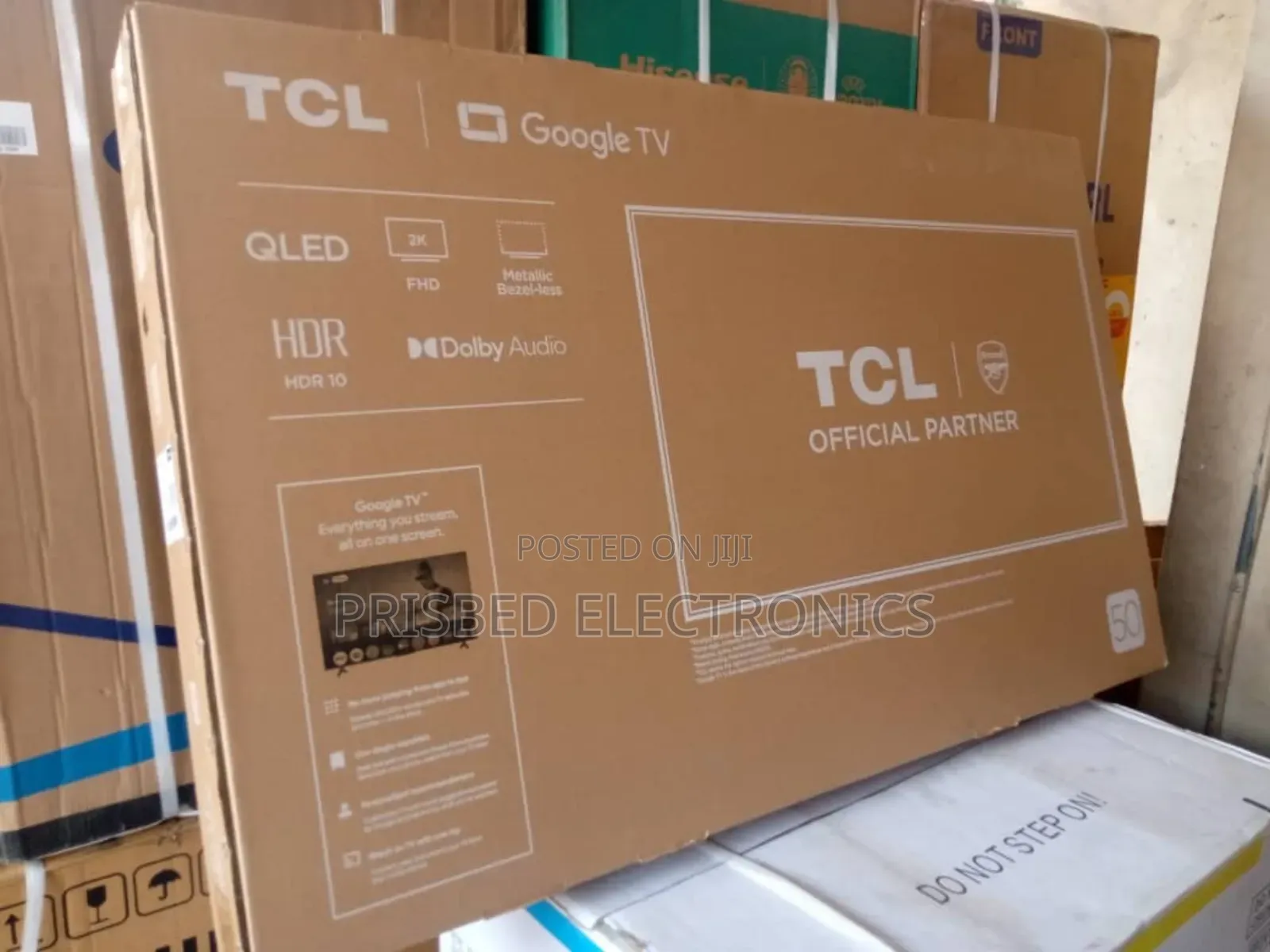 TCL 50" Qled Udr Smart Tv