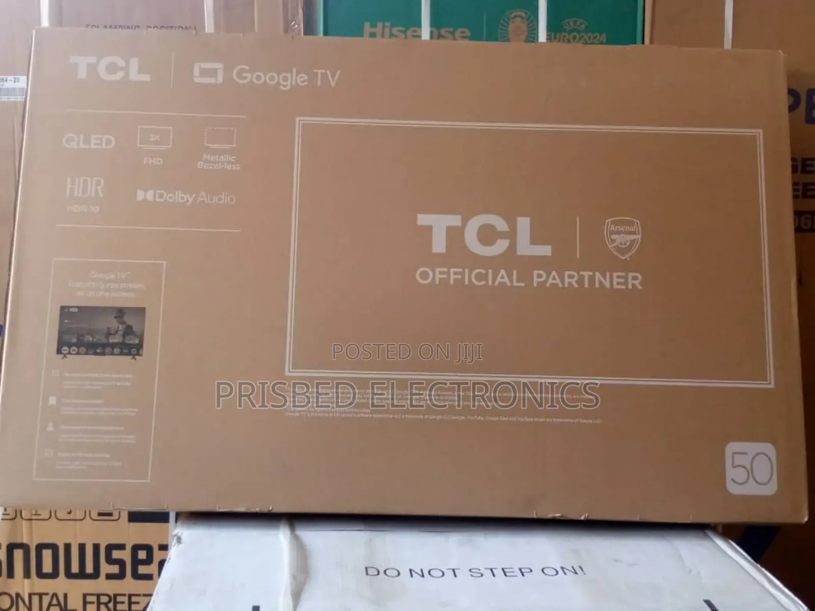 TCL 50" Qled Udr Smart Tv