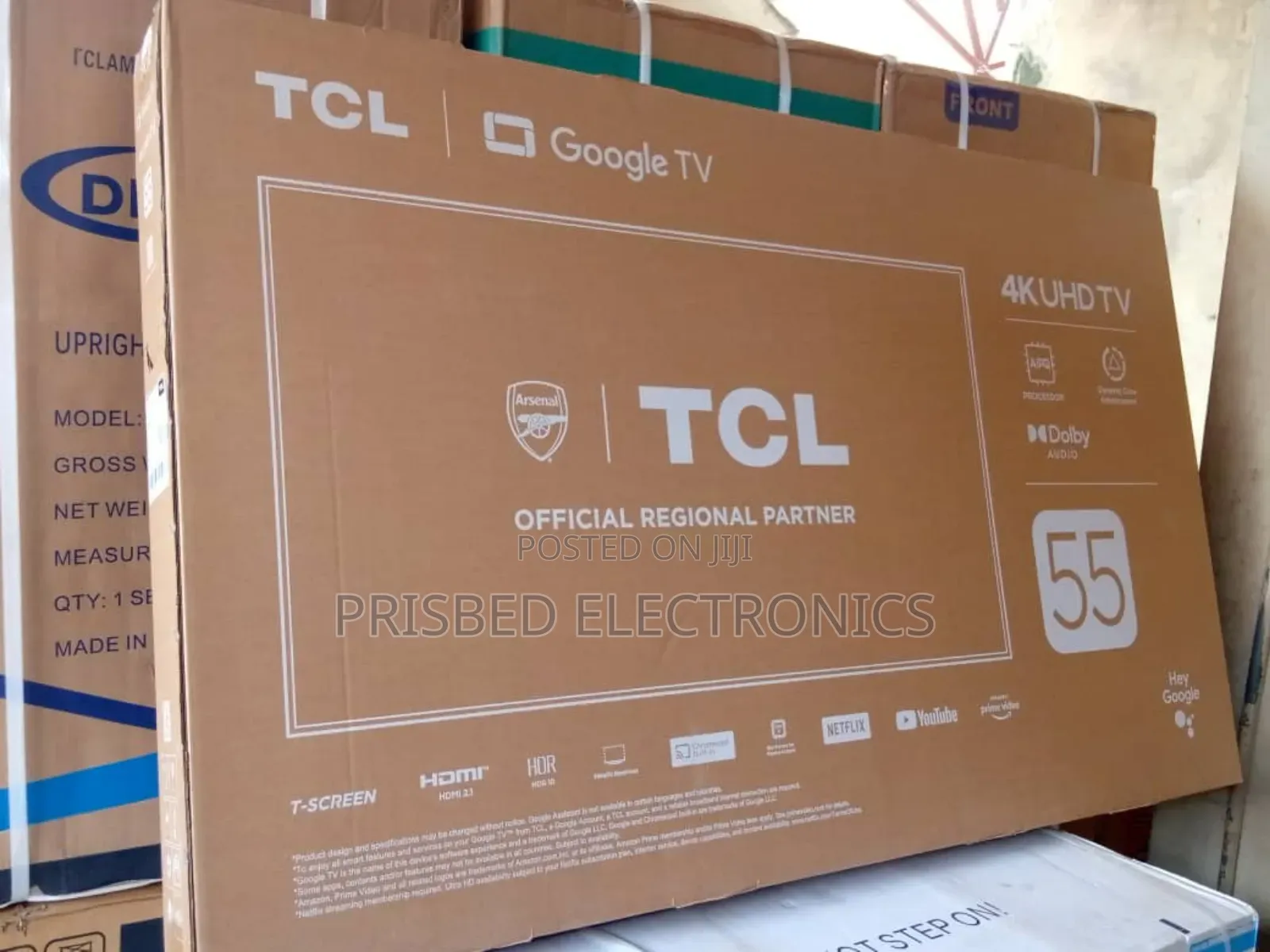 TCL Durable 55" Uhd Smart Tv